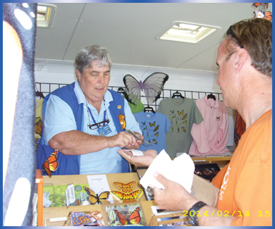 VTC individual making a purchase at a local store