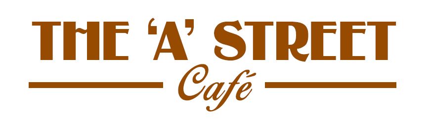 The A street Cafe logo
